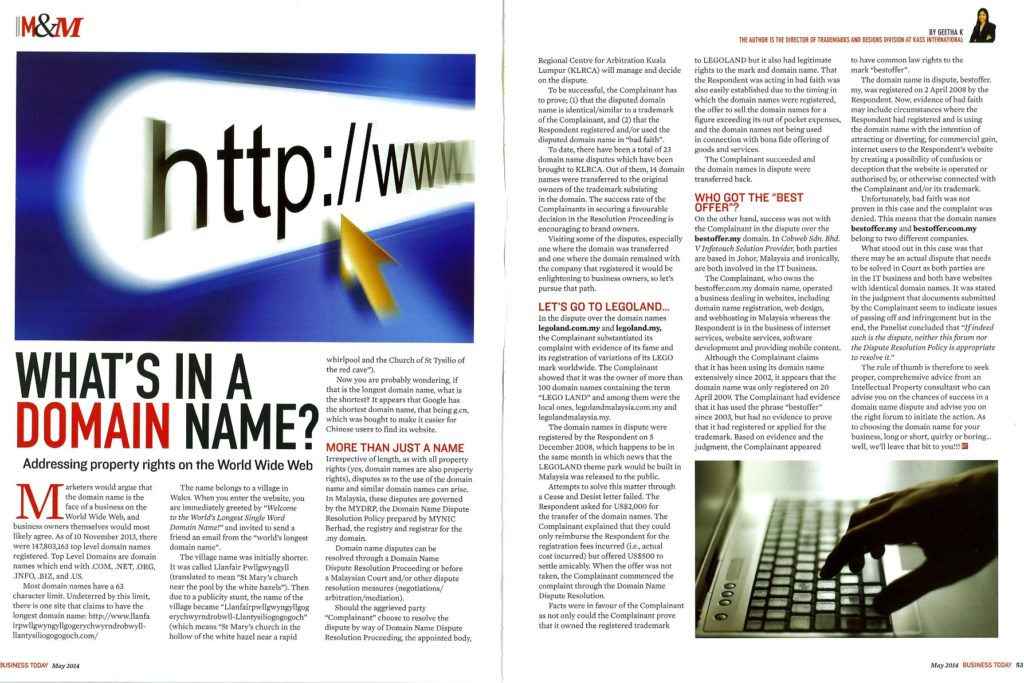 What's in a domain name?