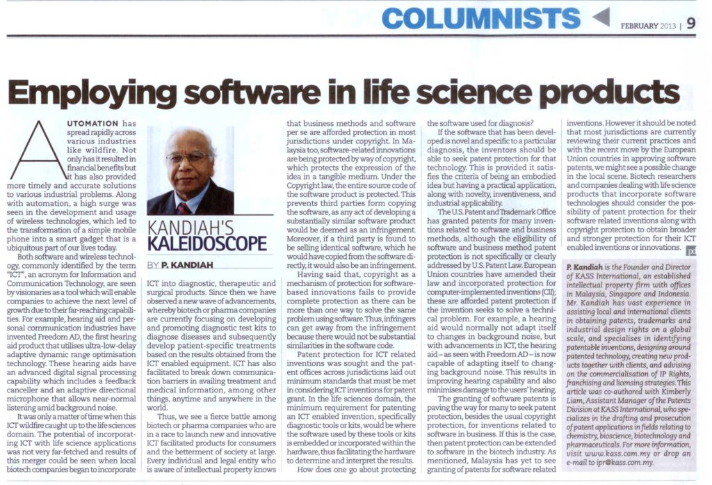[Die Petrischale] Employing Software in Life Science Products