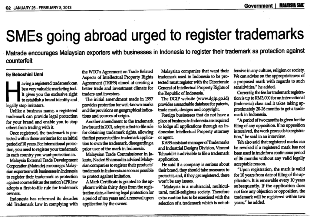 Malaysia-SME-SMEs-Going-Abroad-Urged-To-Register-Trademarks
